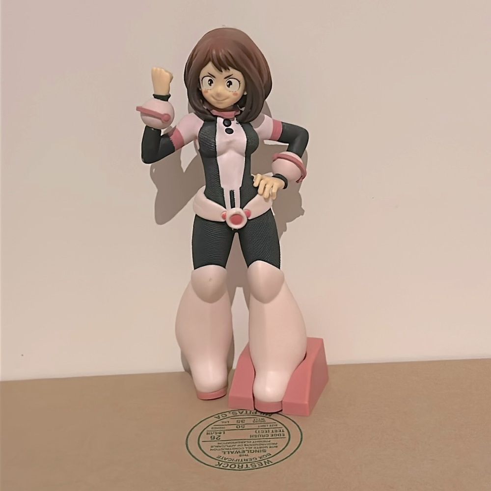 Ochako Uraraka Anime Action Figure Collectible Japanese MHA BNHA